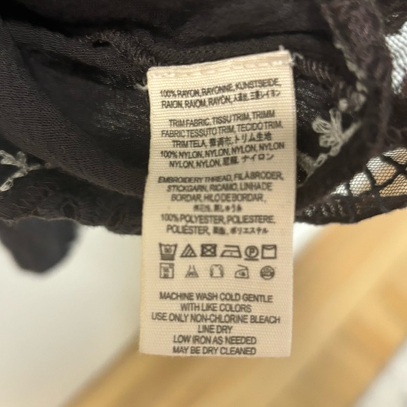 Free People Embroidered Kimono Cover Up - Picture 4 of 6